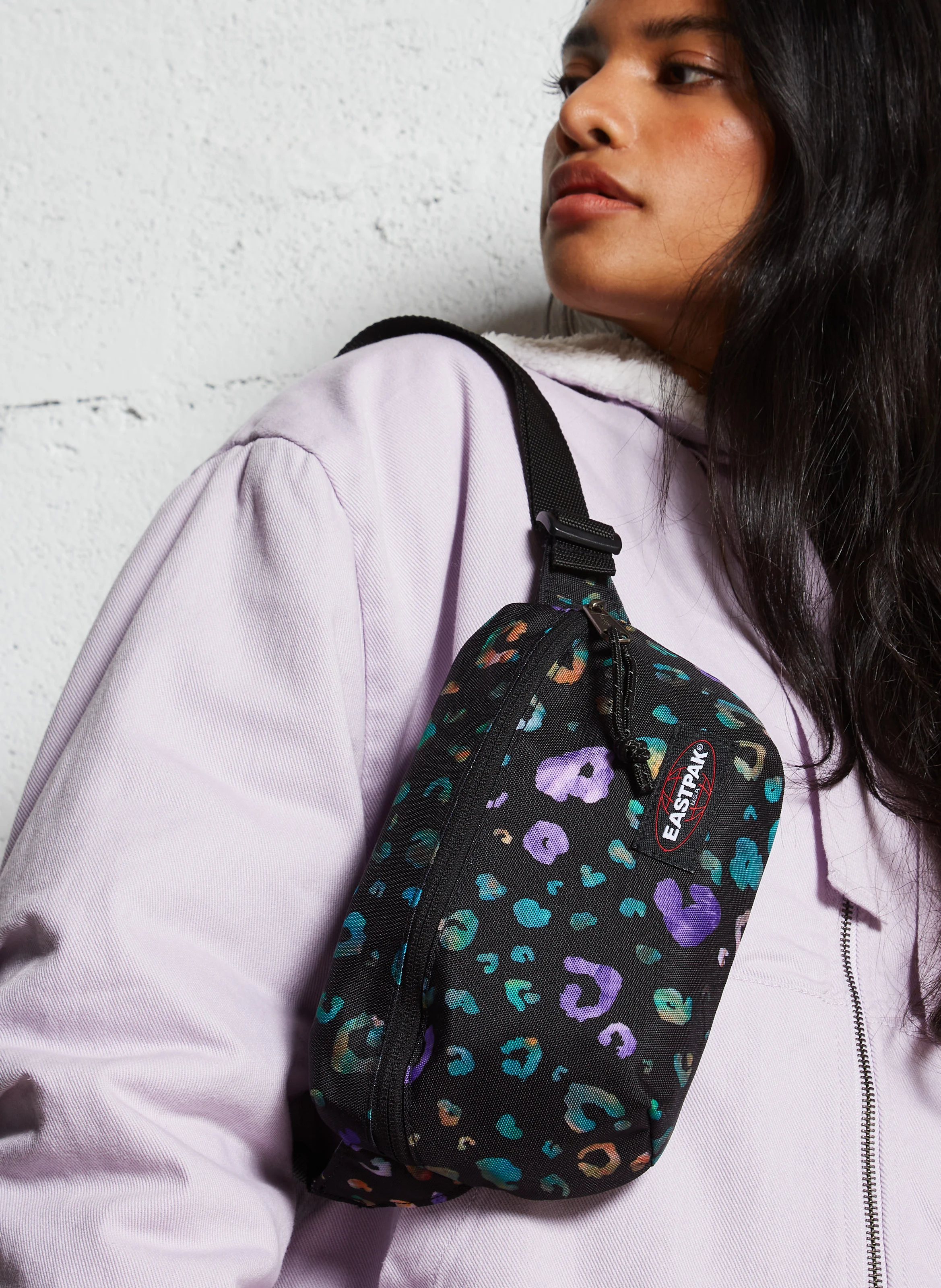SOMMAR - Sac banane en velours | Multicolore