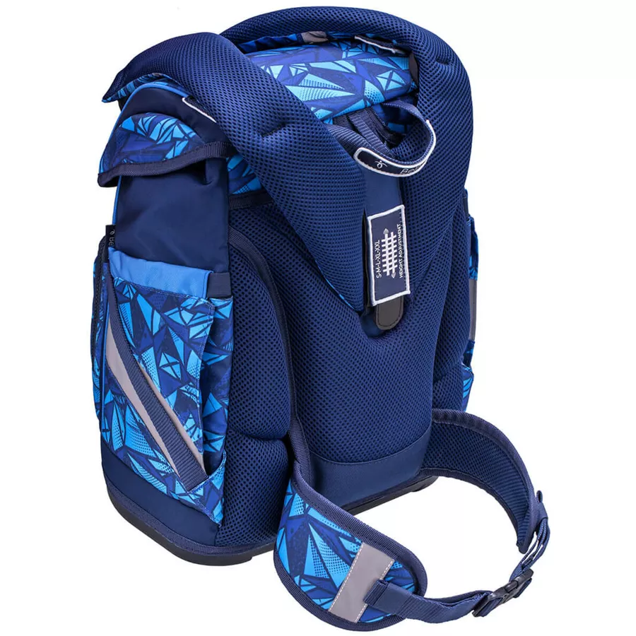 Belmil Schulranzen Premium Smarty Plus Set 5-teilig Glacier Blue