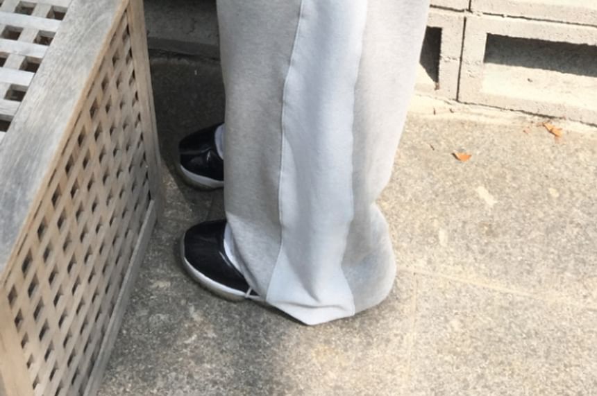 SeoulPop - Unisex tweekleurige joggingbroek met trekkoordtaille