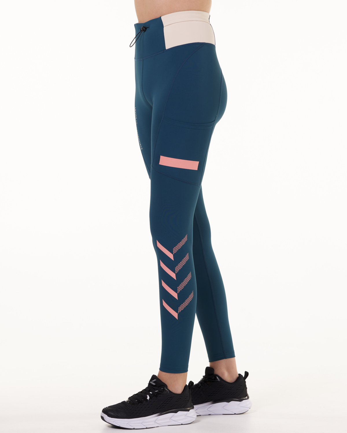 LEVITY Future Trail Tech Tights Deep Teal