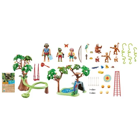 PLAYMOBIL® 71142 Wiltopia - Tropischer Dschungel-Spielplatz
