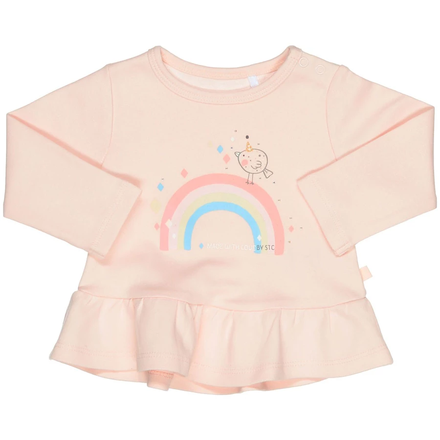 STACCATO Girls Tunika Regenbogen rosa