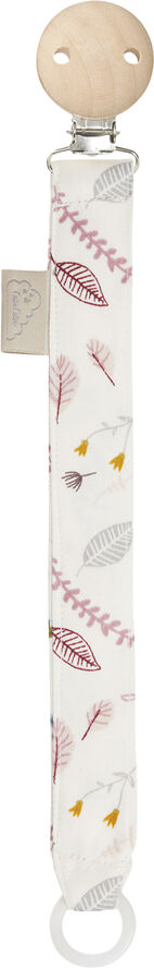 Cam Cam Copenhagen Pacifier Holder Pressed leaves rose
