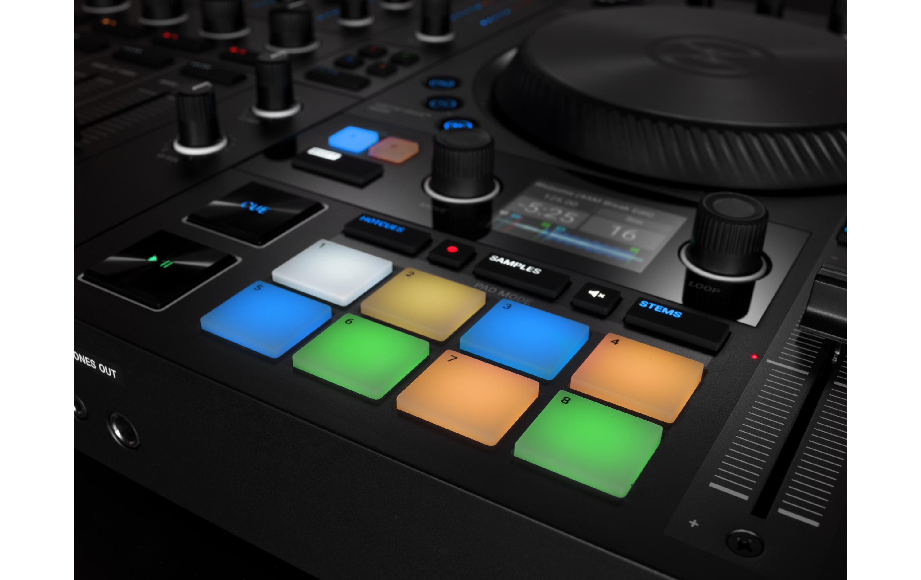 DJ-Controller Traktor Kontrol S4 MK3<br>4-Kanal DJ-System mit «Haptic Drive»