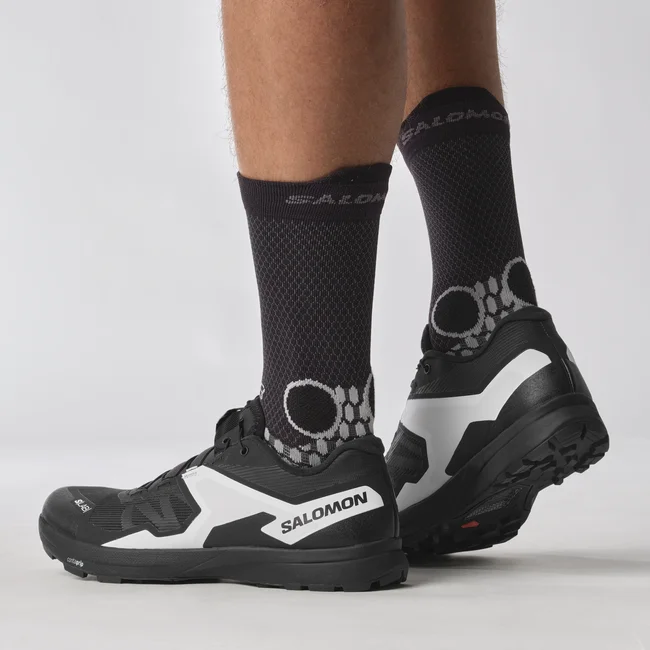 S/LAB ALPINE  Laufschuhe Unisex Black/White/BlueDanube