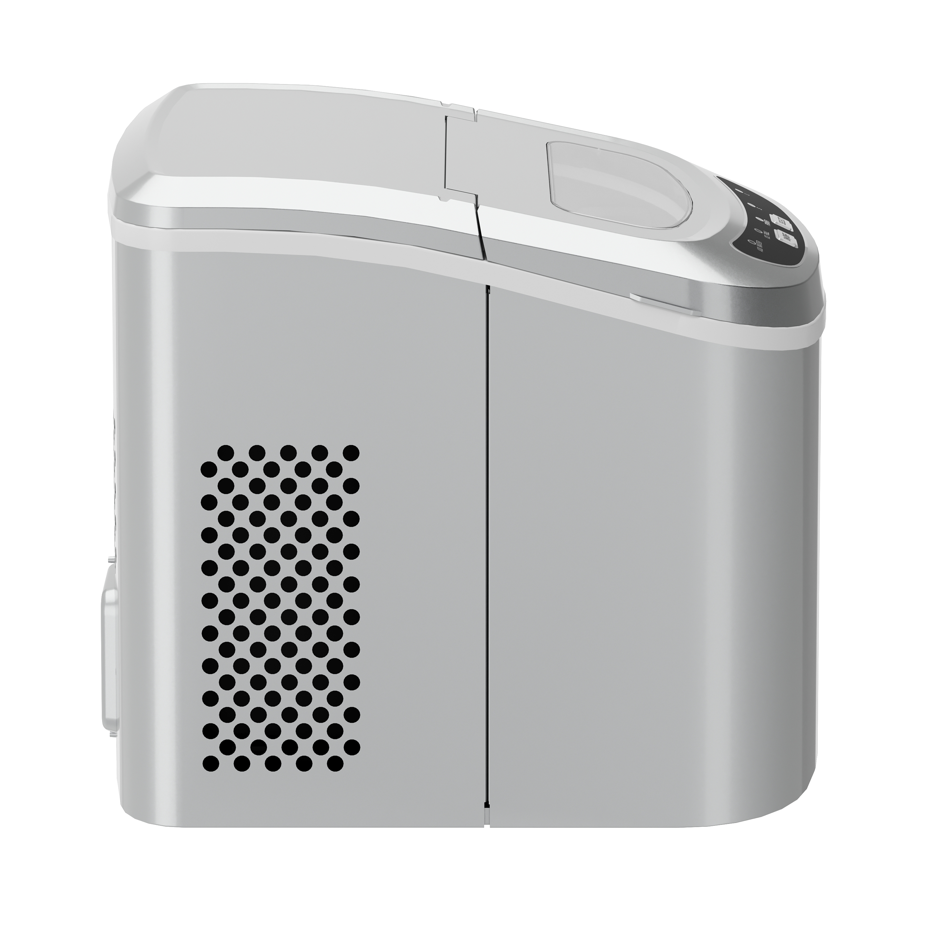 Eiswürfelmaschine silber 2.2L - 12 kg / 24 h