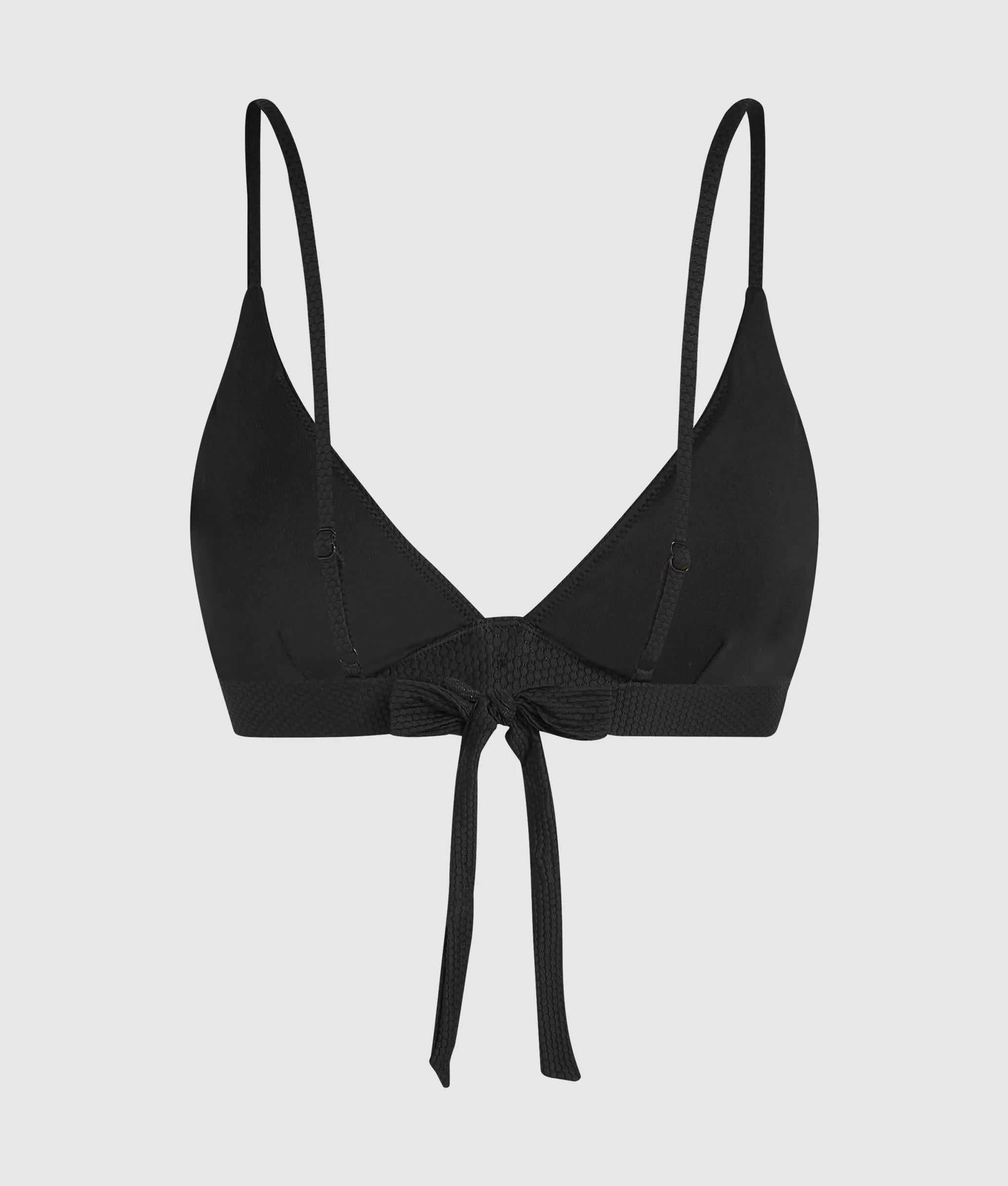 Bikini top met gouden knopen