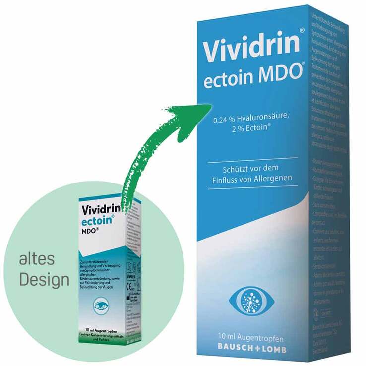 Vividrin ectoin MDO® Augentropfen , 1X10 ml