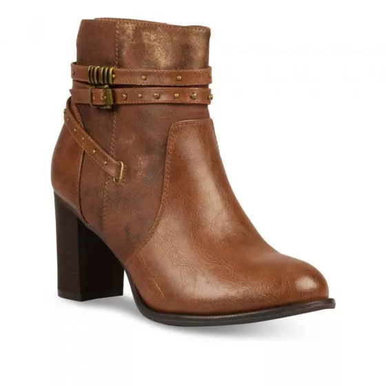 Bottines COGNAC MY BOTEGA