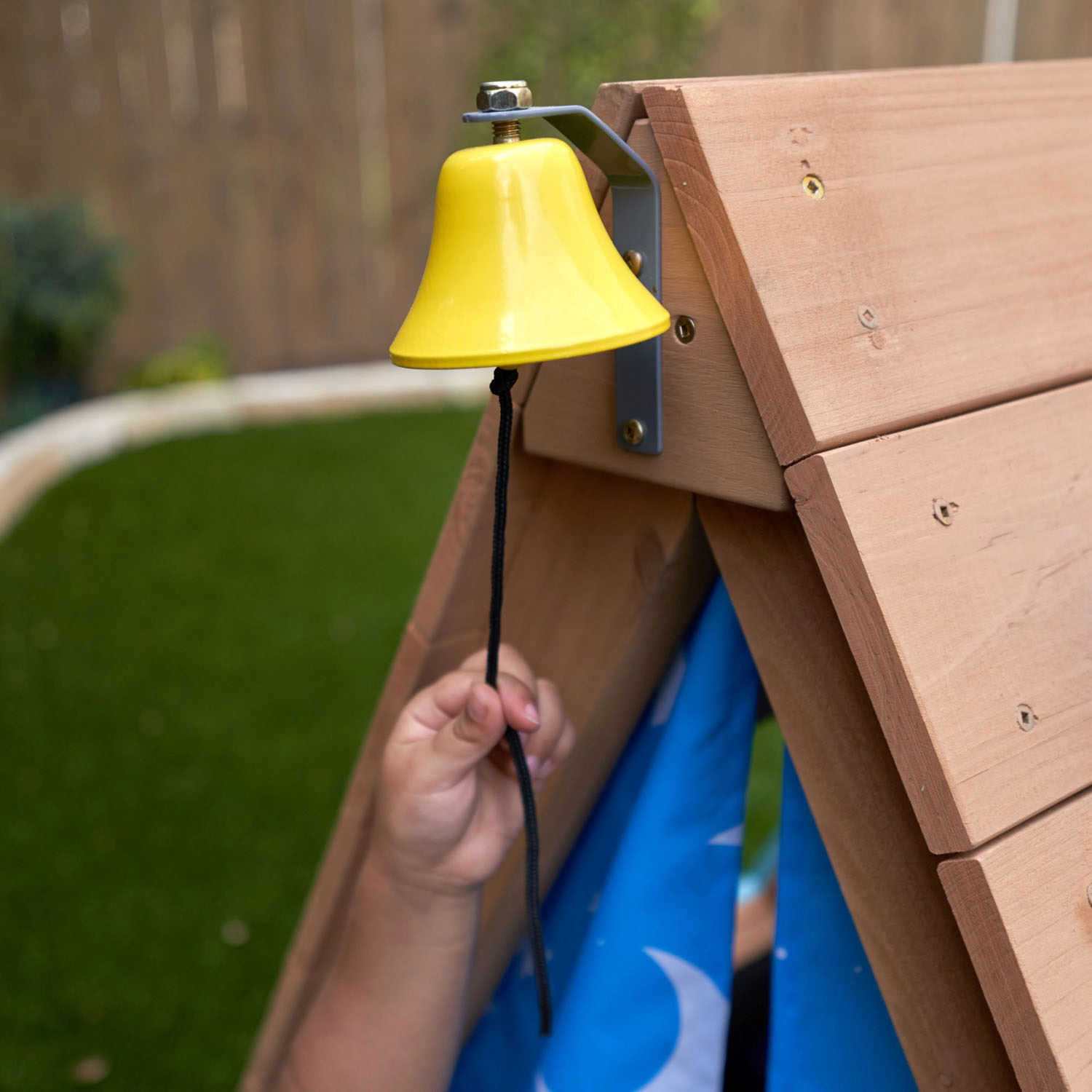 KidKraft Houten Speelhuis Tent met Klimwand