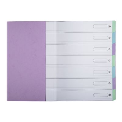 Exacompta Aquarel Harmonika - Trieur 7 positions - disponible dans différentes couleurs