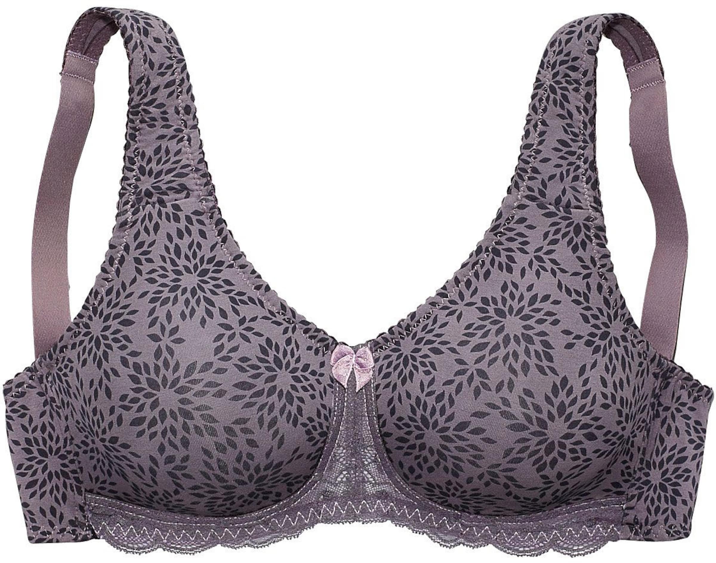 Nuance Entlastungs-BH in taupe-schwarz