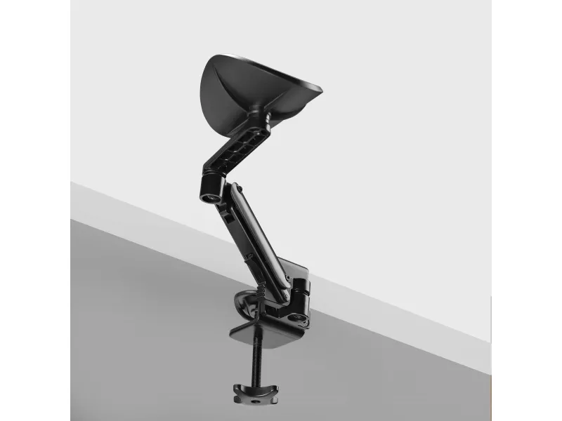 StarTech.com Adjustable Arm Rest For Desk, Clamp-On Install/No Drilling - Monteringssæt (armstøtte) - aluminium, stål, plastik - sort - skrivebordsmonterbar