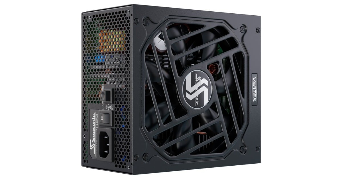 SeasonicVertex PX-1000 modulaire 1000 watt voeding   (Zwart, 1x 12V-2x6, 3x PCIe)