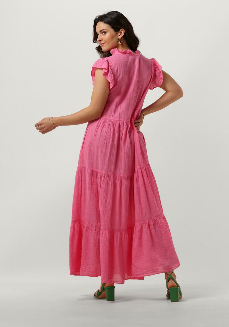 DEVOTION roze devotion maxi jurk erietta