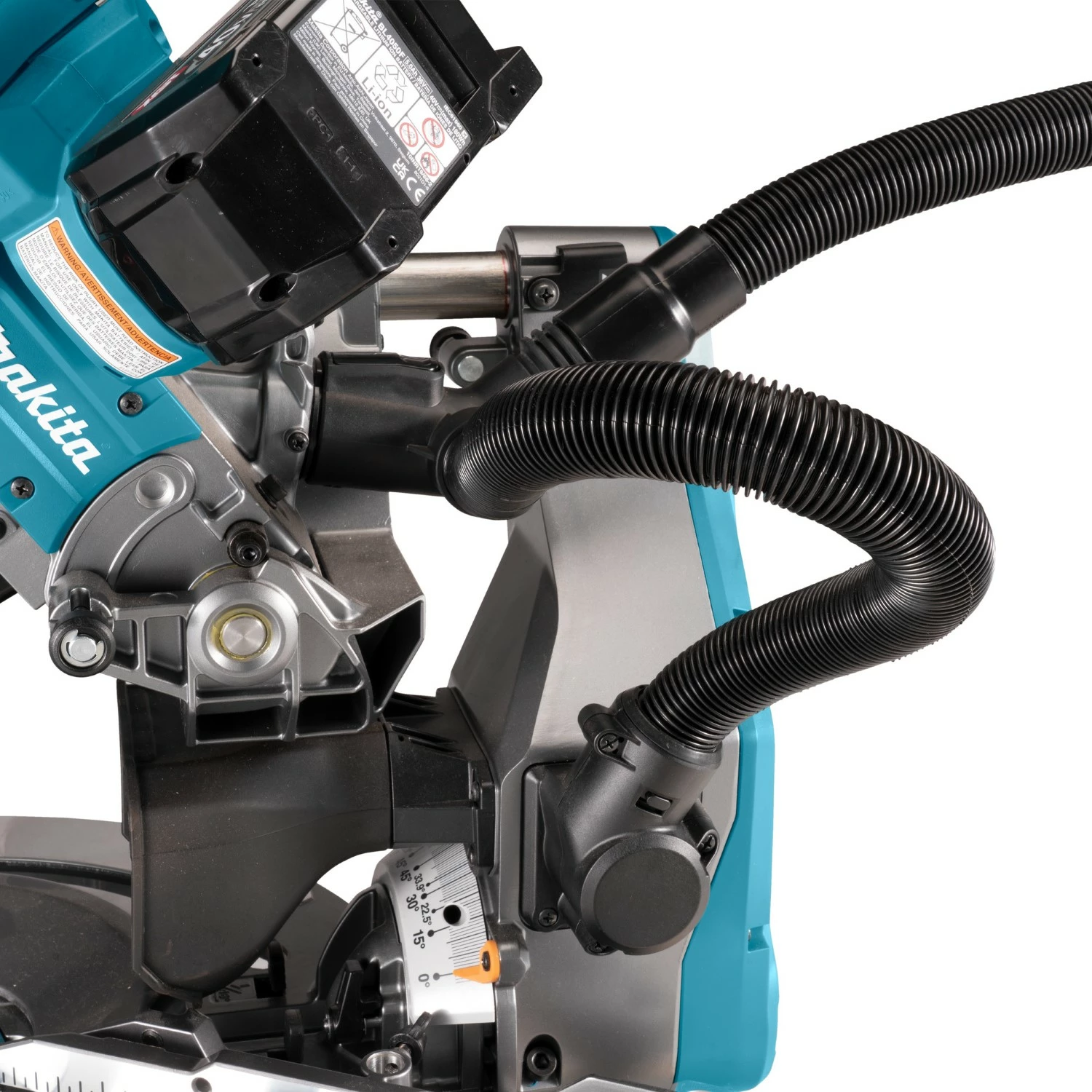 Makita LS003GM102 40V Max Li-Ion accu radiaal afkortzaag set (1x 4,0Ah) incl. AWS zender - 305mm