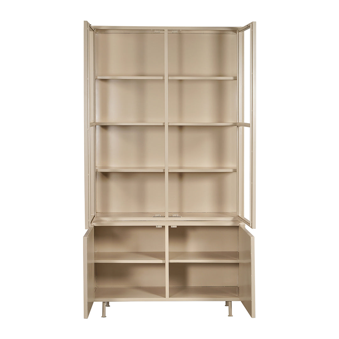 New Routz Langley Vitrinekast - Zand