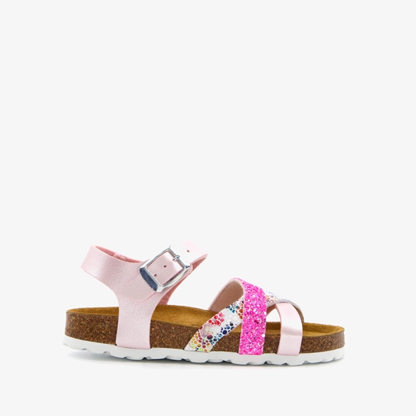 Hush Puppies meisjes bio sandalen roze glitters
