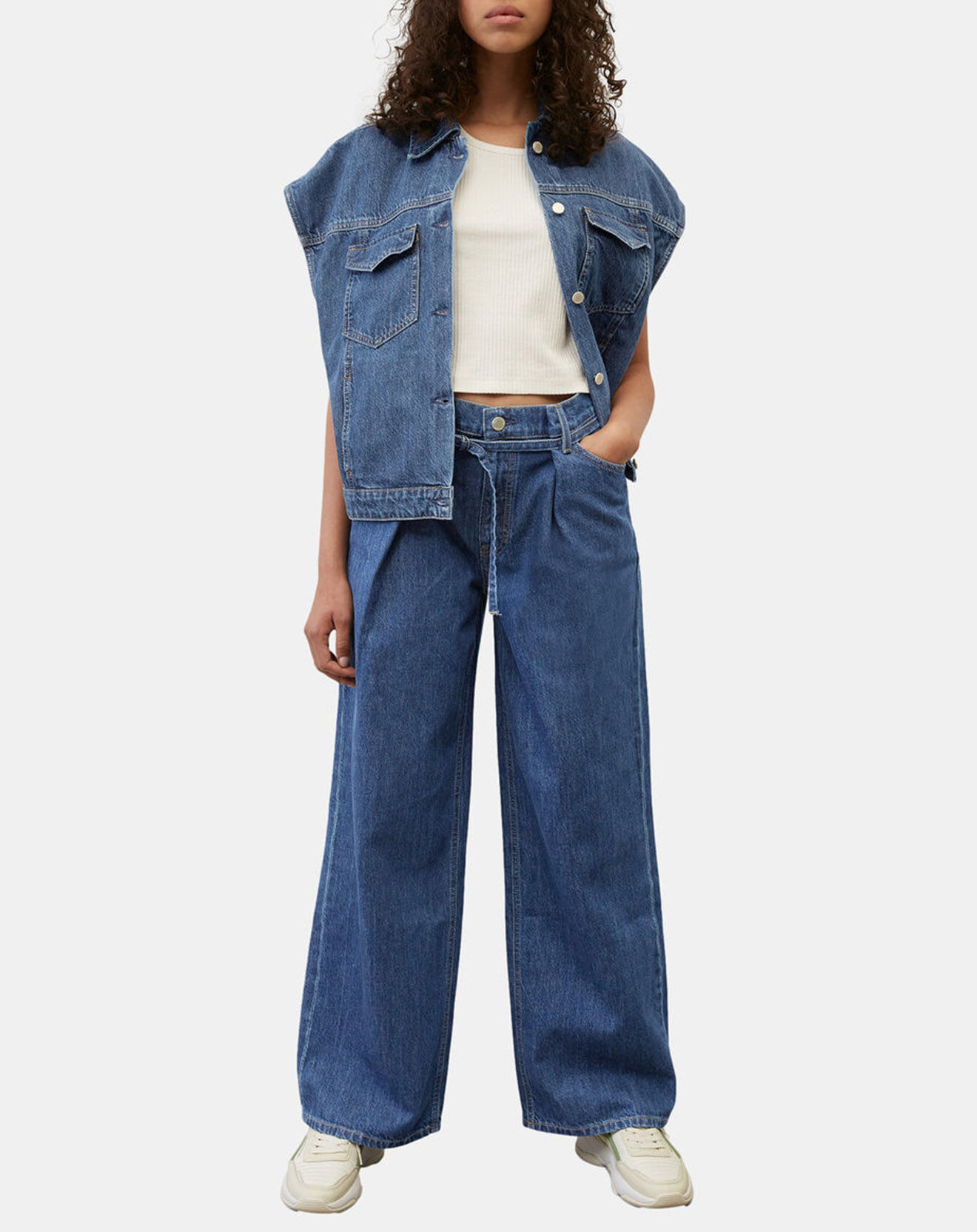 Marc O'Polo Jean large bleu foncé