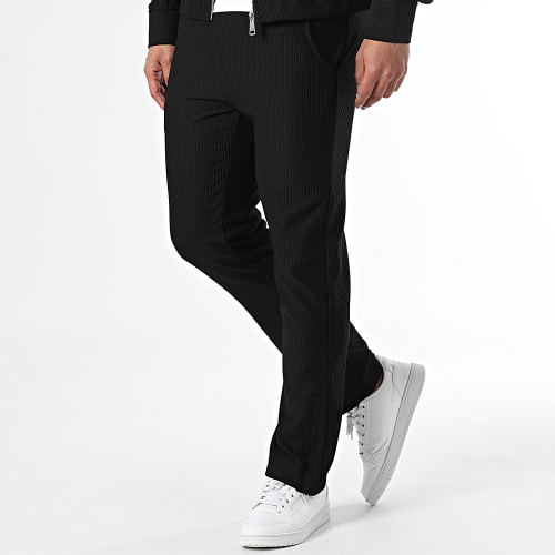 Ensemble Veste Zippée Et Pantalon Noir