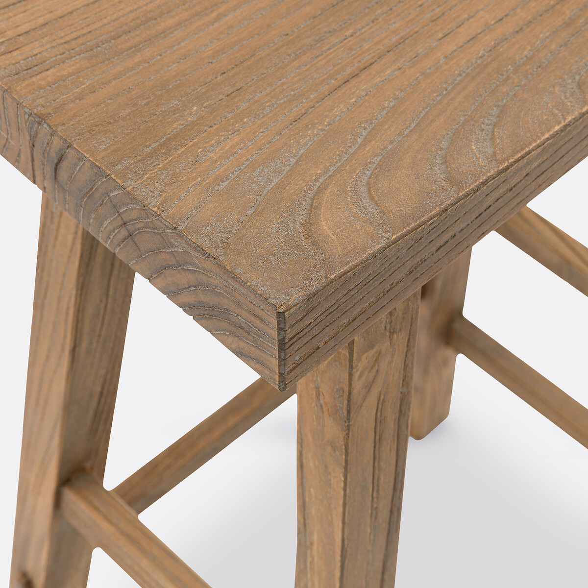 LA REDOUTE INTERIEURS<br>Banco alto em madeira de olmo Alt.75 cm, Asyo