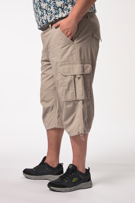 Men+ 3/4-Cargohose, Ripstop, teilelastischer Bund, bis 72