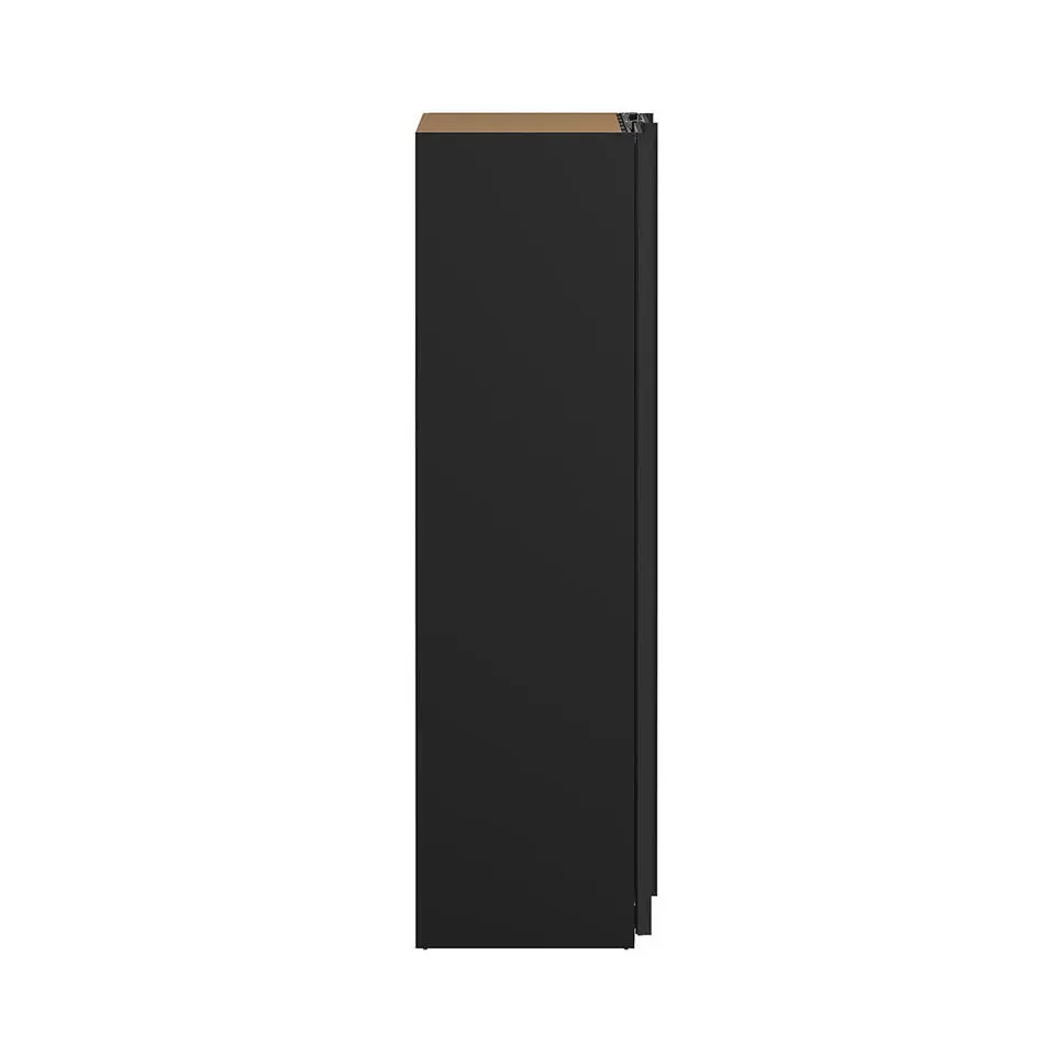Hioshop Como schuifdeurkast 2 deuren 180x220cm mat zwart