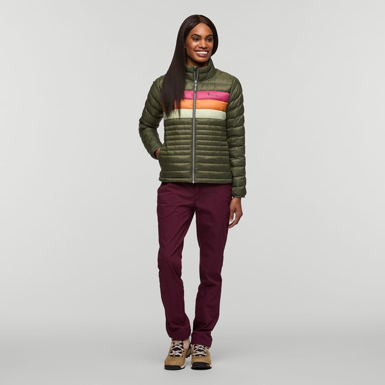 Cotopaxi Fuego Down Jacket Fatigue Stripes