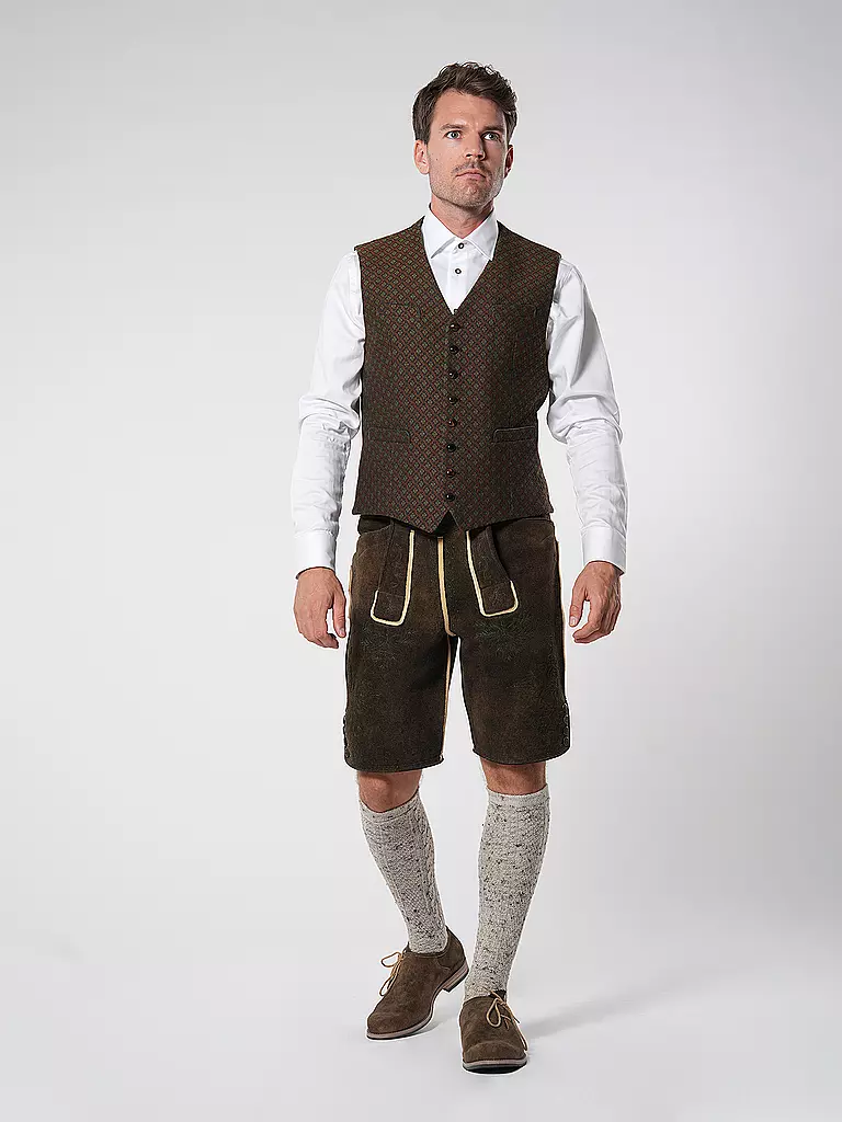 GOTTSEIDANK Trachtengilet ELIAS  braun