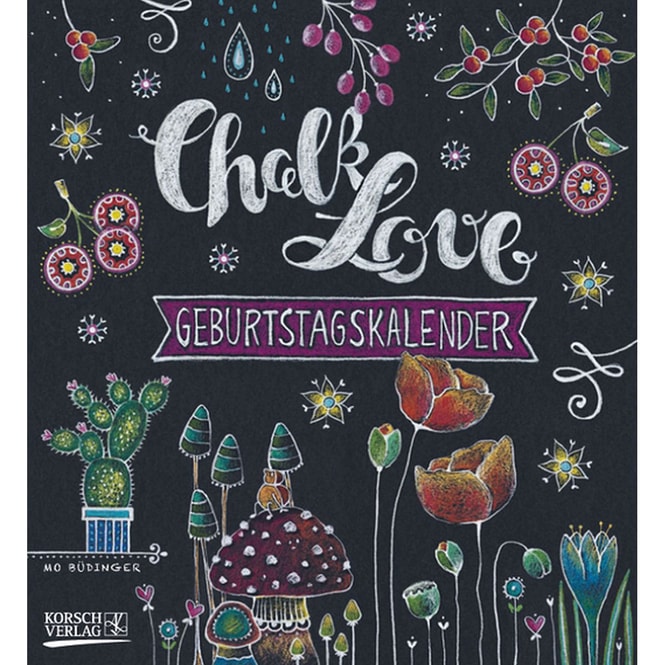 Chalk Love - Geburtstagskalender