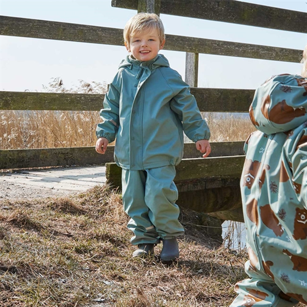 Køb CeLaVi Regnsæt Solid Fleece Slate Grey