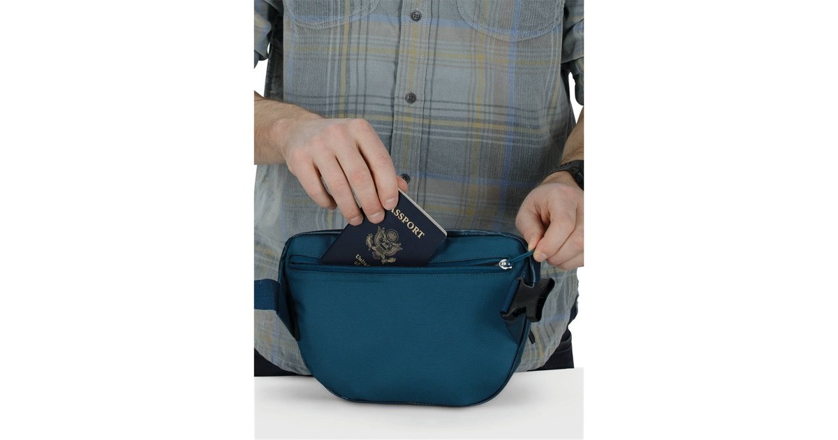 OspreyTransporter Waist tas  (Blauw, 1 liter)