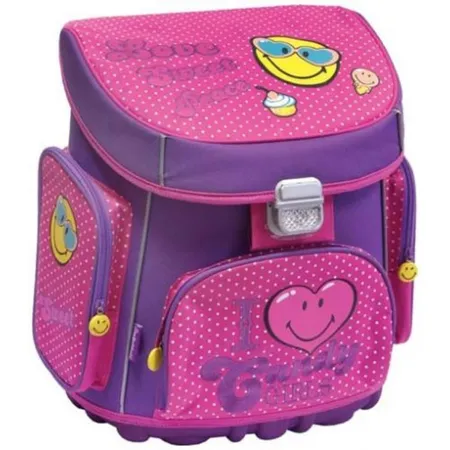 Schneiders Schulrucksackset ABC Smiley pink, 5-teilig