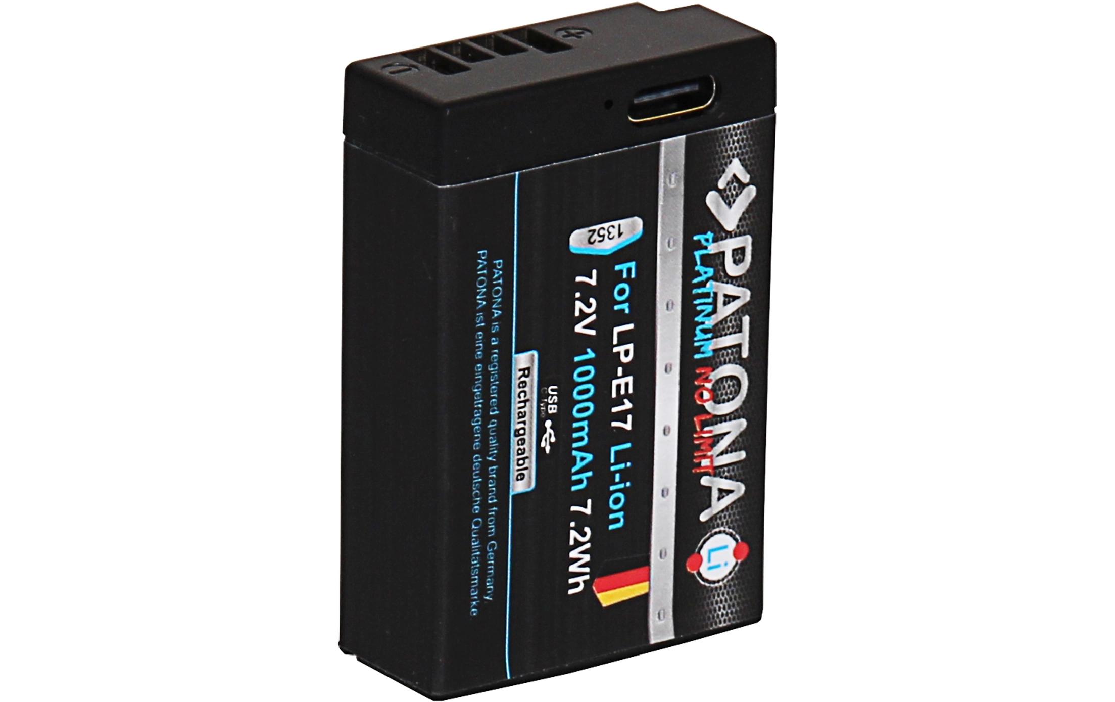 Platinum Akku für Canon LP-E17Platinum Batteriesatz für Canon