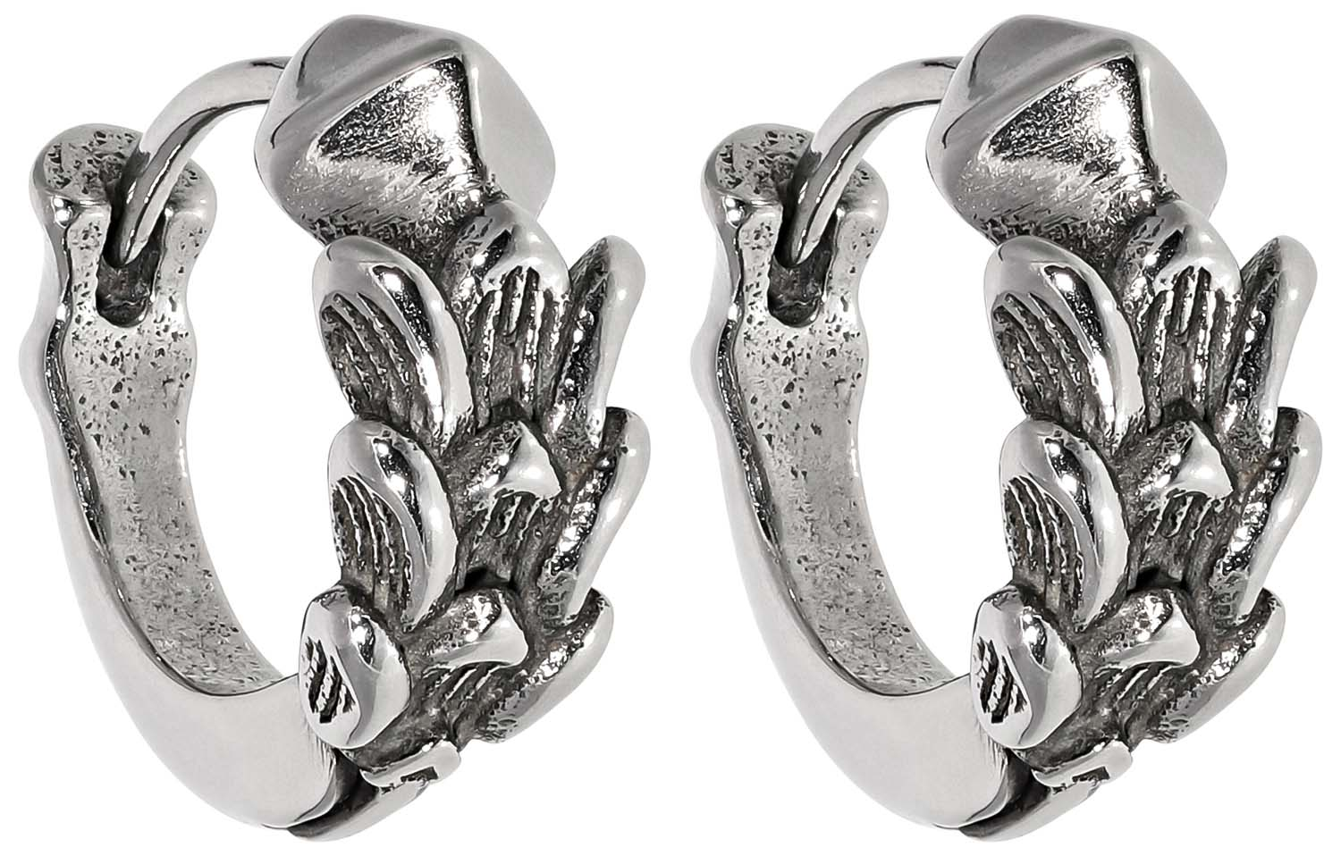 Herren Creolen - Antique Finish