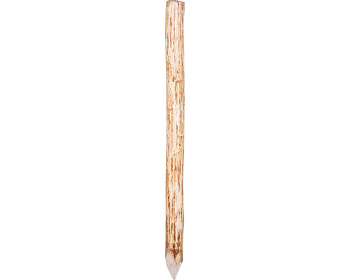 Poortpaal voor rolhek, hazelnoot, H: 150 cm