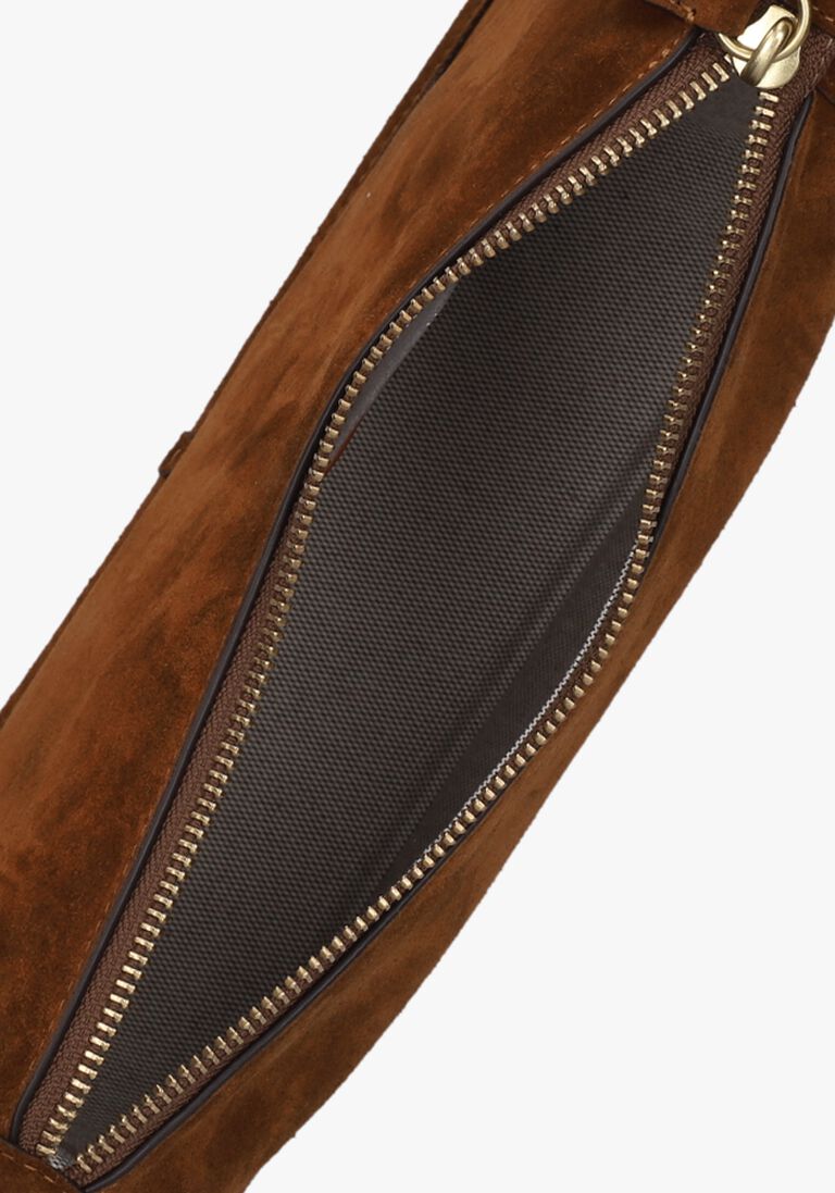 bruine coach handtas waverly bag