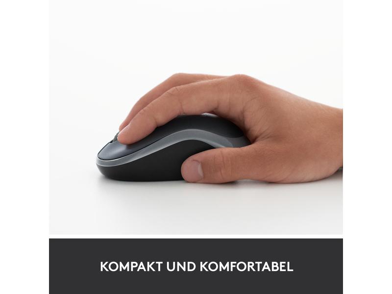 Logitech Maus M185 Wireless Maus, Kabellos