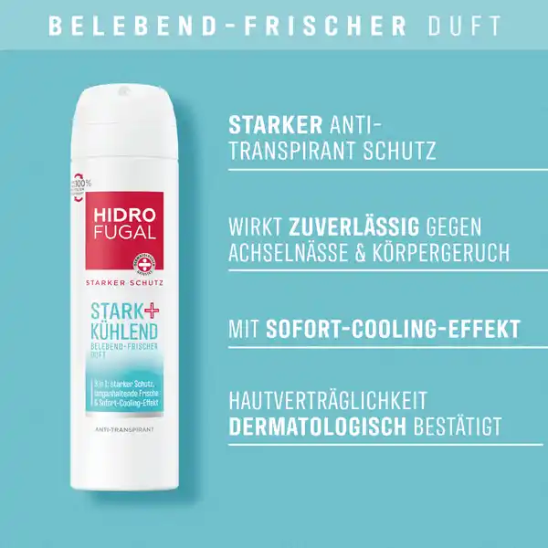 Stark + Kühlend Anti-Transpirant Spray