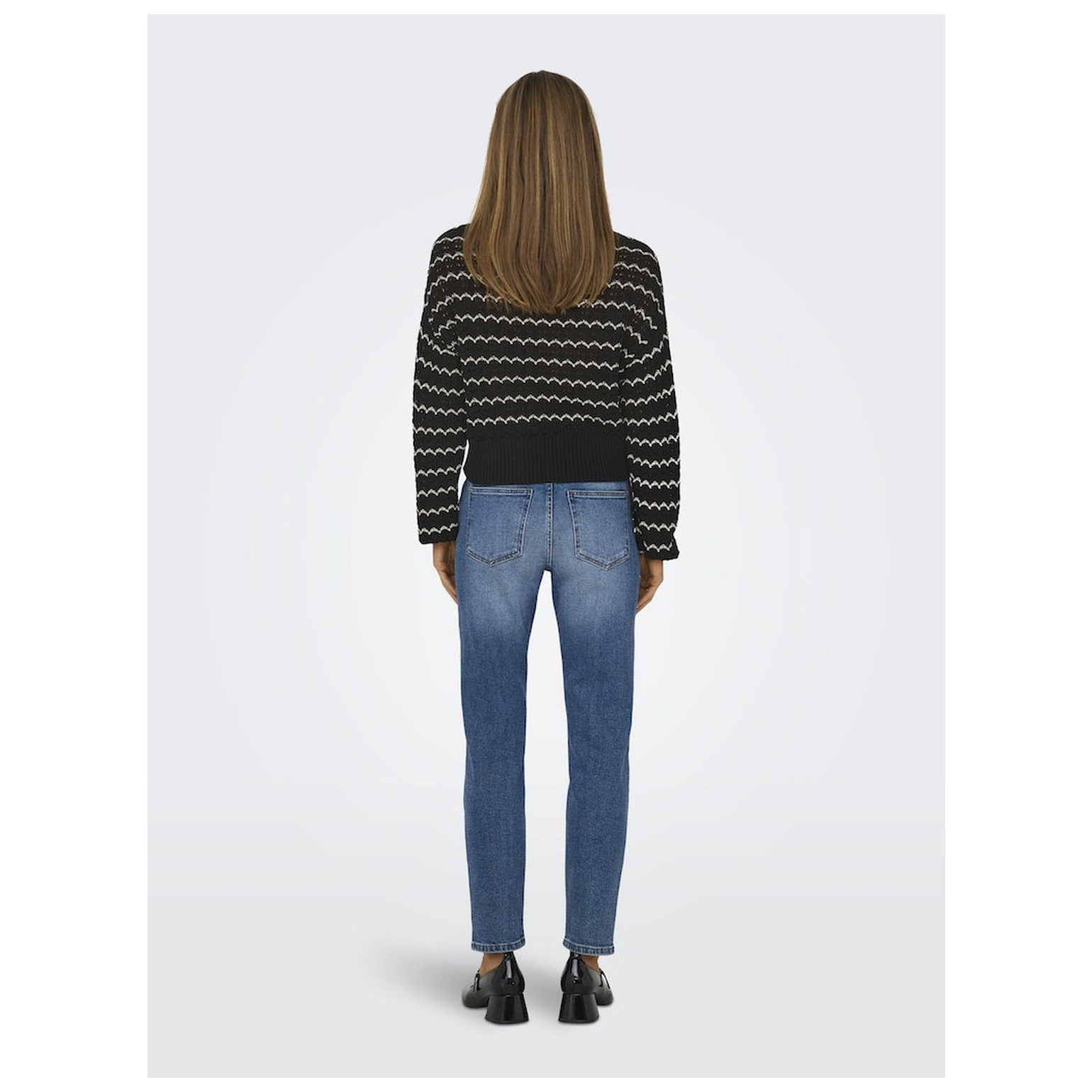 Only ONLASA LS O-NECK CC KNT