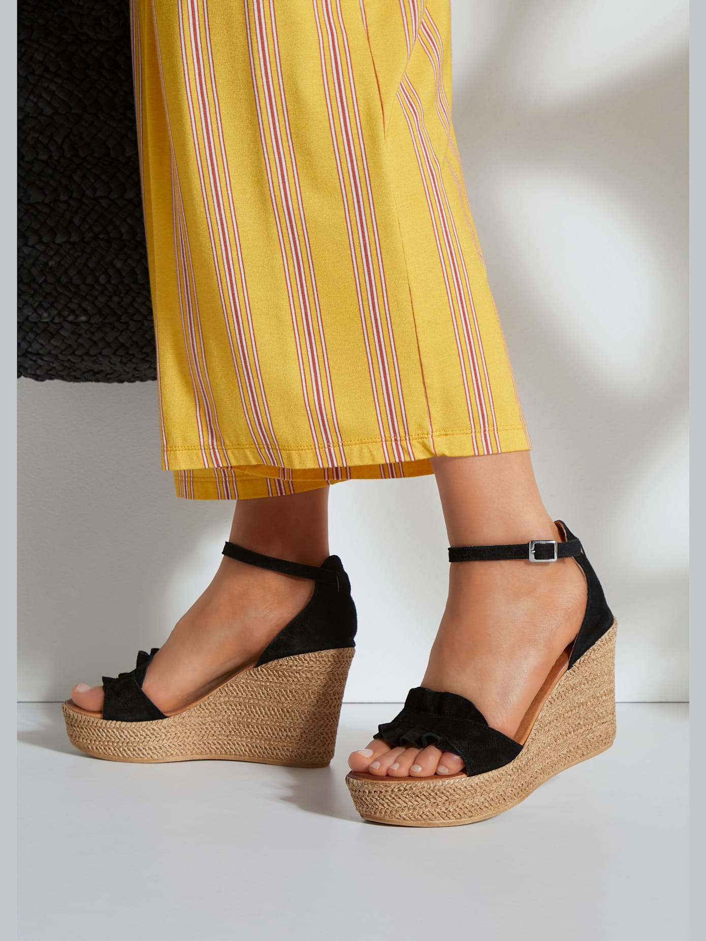 Sandales talon confortable