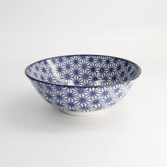 Nippon Blauw Ramen Kom 21x7.8cm 1000ml Ster