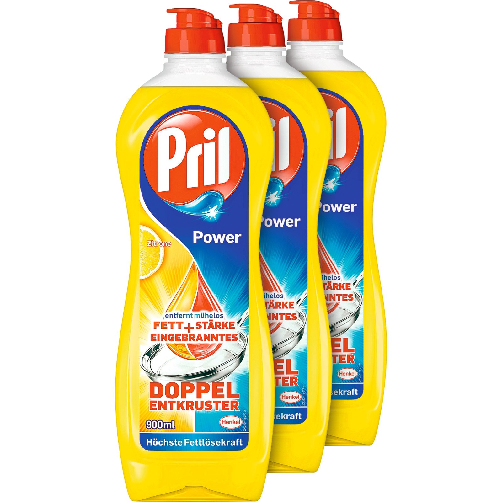 Pril Zitrone 3x900ml