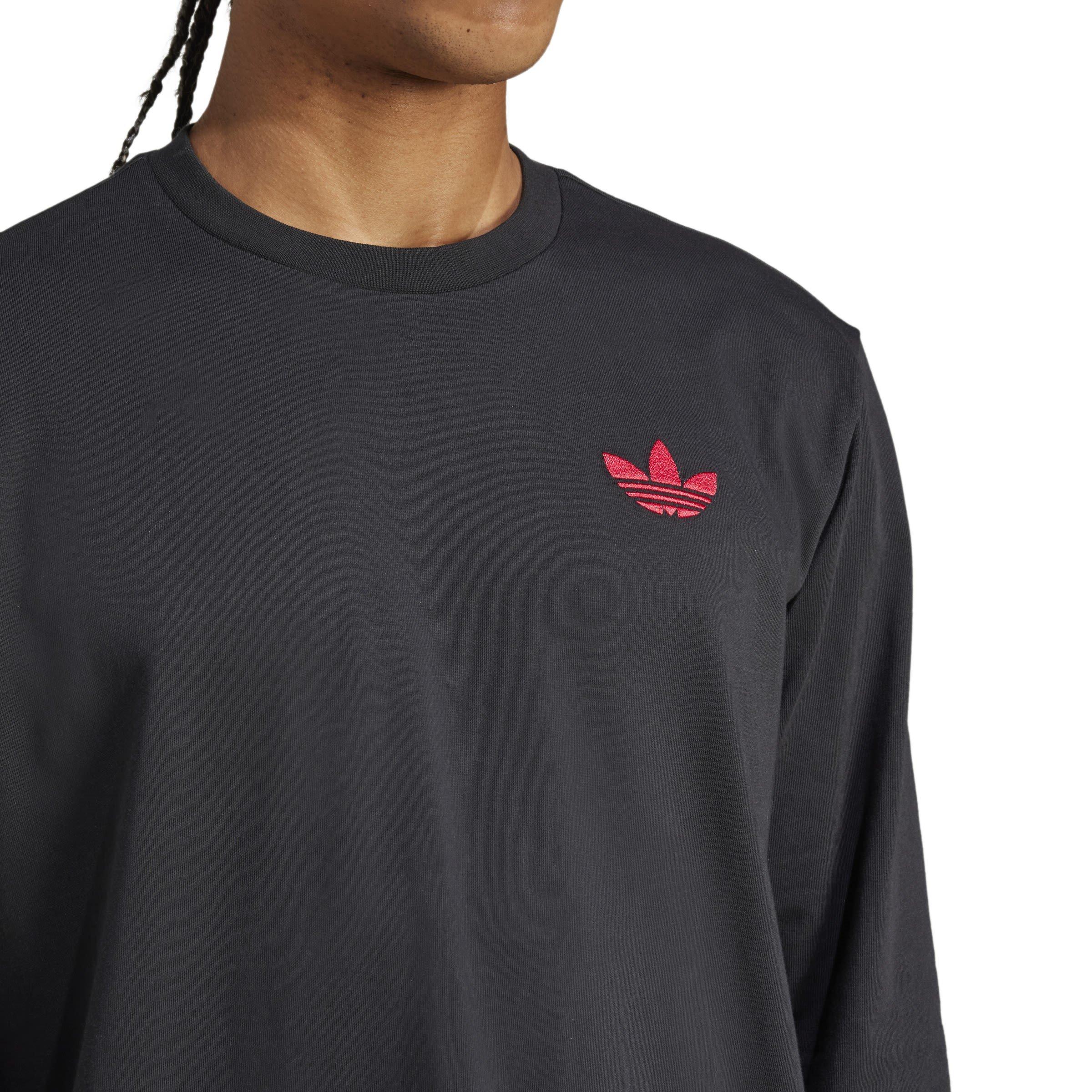 adidas Ajax Amsterdam Graphic Long Sleeve T Shirt Adults