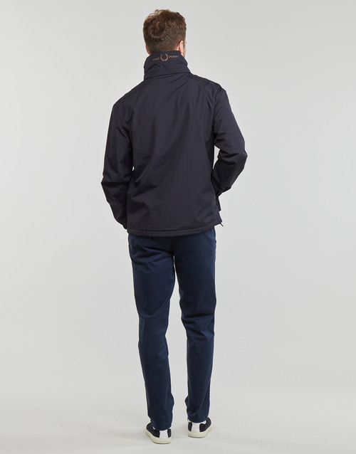 Fred Perry - PATCH POCKET ZIP THROUGH JKT - Marine