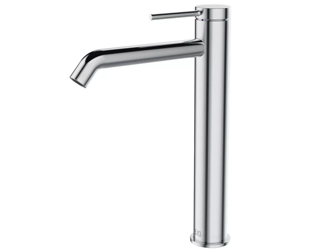 Lollipop mitigeur lavabo haut chromé - Essebagno