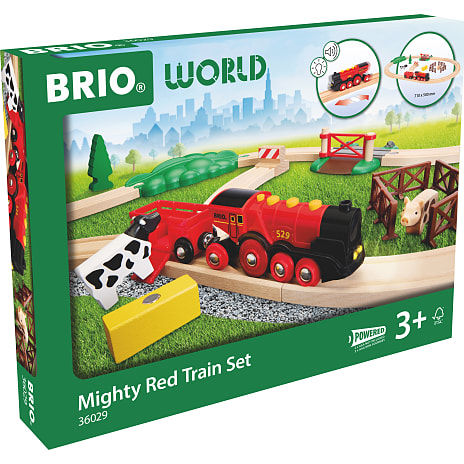 BRIO bondegårdssæt m. lokomotiv 36029