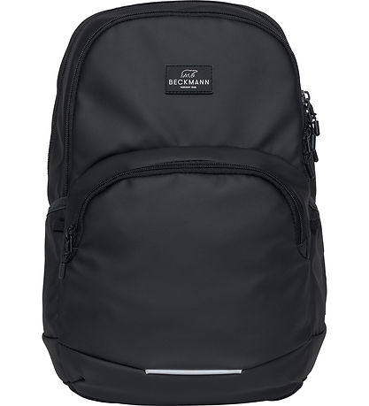 Beckmann Schulranzen - Sport Junior - Black Coated - Schwarz