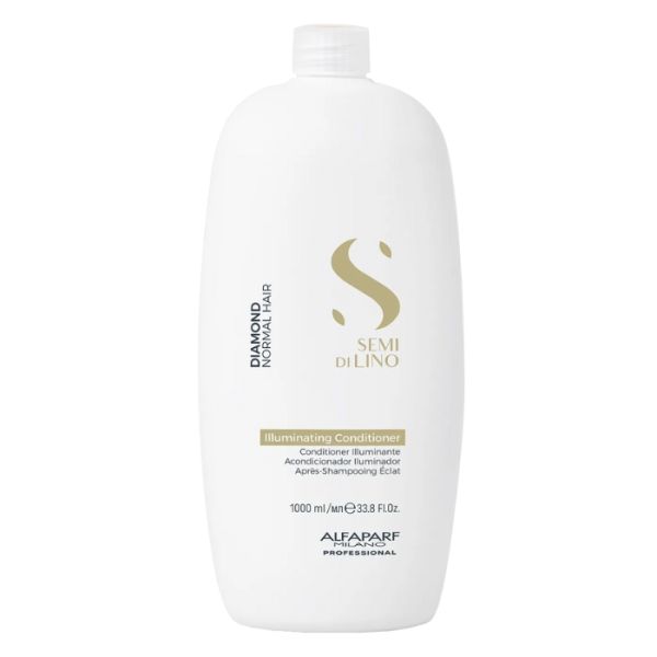Après-Shampooing délicat Diamond révelateur d'éclat Semi Di Lino 1000ml