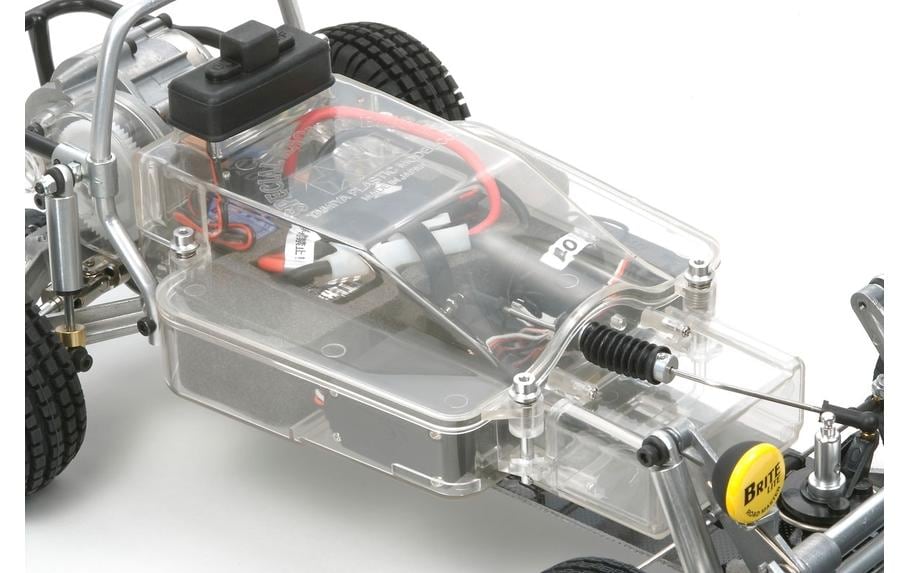 Buggy Champ 2WD Bausatz, 1:10<br>Neuauflage des Tamiya Buggy Champ Klassikers